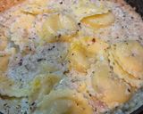A picture of step 8 of Cacio E Pepe Ravioli in Lemon 🍋 Garlic 🧄 Cream Sauce with Roasted Sweet Peppers 🌶️ ( my Italian C.