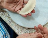 A picture of step 13 of Khoya Gujiya.