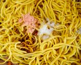 Foto langkah ke 4 dari resep Oseng Mi Kuning Basah.