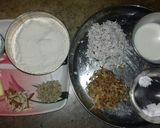 A picture of step 1 of Apple Coconut Wheat flour Cookies.