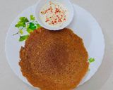 A picture of step 6 of Sattu Chilla.