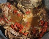 Foto del paso 5 de la receta: Bifecitos de Roast beef a la criolla - A la olla. Se desarman!
