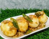 Foto langkah ke 3 dari resep Tumis Telur Cabe Ijo.