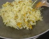 A picture of step 4 of Potato Bhujiya Rice/ Aloo Bhujiya Pulao/ Instant RiceAloo Recipe For Evening Time (For Small Cravi).