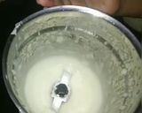 A picture of step 2 of Eggless Custard cake.