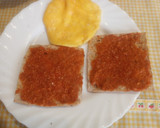 Foto del paso 9 de la receta: Tostada de sobrasada y huevo o en Sándwich