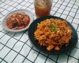 Hình bước làm 6 của món Cơm chiên kim chi