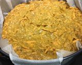 A picture of step 4 of Carrot cake with no nuts or butter!!!.