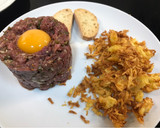 Foto del paso 8 de la receta: Steak Tartar picantito con patatas paja en Airfryer Cosori
