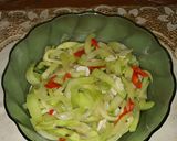 Foto langkah ke 4 dari resep Tumis Labu Siam.