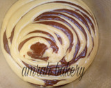 A picture of step 5 of My zebra cake.