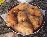 Foto del paso 5 de la receta: Arrolladitos de pollo relleno y papas al horno