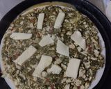 Foto del paso 3 de la receta: Tarta de acelga con pollo y champiñones.