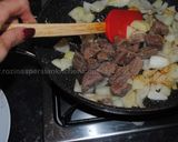 A picture of step 3 of King rice/Shah pilaf شاه پلو.