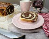 Glutén- és tejmentes csíkos kalács recept fázis 7 fotója