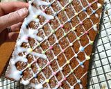 A picture of step 5 of Gingerbread house.