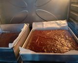 Gambar langkah 4 resipi Brownies Kedut.