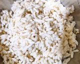 A picture of step 2 of Ash Gourd Fryums/sandige.