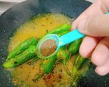 A picture of step 13 of Mirchi Masala.