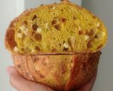 Foto langkah ke 27 dari resep Kunyit Chili Flakes Cheese Sourdough Bread (Open Bake Method).