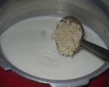 A picture of step 3 of Chole bhatura with Rice kheer.