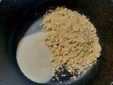 کاچی آرد سمولینا و آرد نخودچی🥣