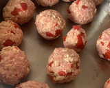 Foto del paso 2 de la receta: Albóndigas de pollo y tofu, incluido salsa de setas con avena🧆