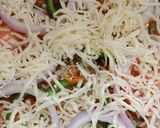 A picture of step 4 of Sprout spinach pizza.
