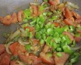 A picture of step 3 of Bun pav bhaji.