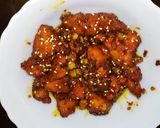 A picture of step 4 of Honey Garlic Glazed Chicken.