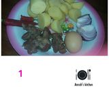 A picture of step 1 of Potato balls.