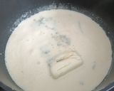 Foto del paso 6 de la receta: Espagueti negro de sepia, con salsa gorgonzola
