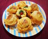A picture of step 5 of Veg pulav vada.