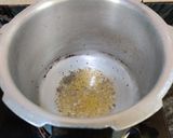 A picture of step 2 of LASANIYA BATATA nu SHAAK...