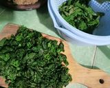 Foto langkah ke 1 dari resep Bakwan Daun Singkong.