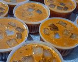 Foto langkah ke 4 dari resep Agar-Agar Santan Gula Merah dan Coco.