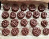 A picture of step 1 of "Koka" cocoa cookies.