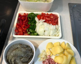Foto del paso 1 de la receta: Sopa de verduras y gambas