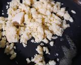 A picture of step 6 of Dry Fruit Burfi.