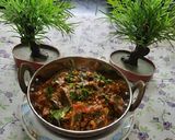 A picture of step 10 of Restaurant style bhindi masala.