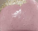 A picture of step 2 of Berry Berry oatilicious.