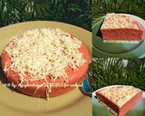 Foto langkah ke 1 dari resep Bolu Putih Telur Red Velvet flavors.