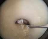 A picture of step 2 of Pakhala Bhat.