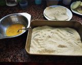 Foto del paso 2 de la receta: Milanesa de berenjena rellena de queso camembert