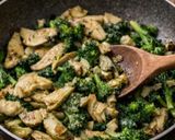 A picture of step 1 of Soft Ricotta, Artichoke, and Broccoli Rabe Casserole.