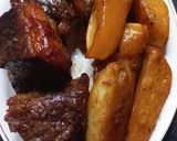 Foto del paso 2 de la receta: Carne al horno con Papas