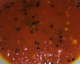 A picture of step 3 of Tamatar ki chutney.
