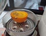 Foto langkah ke 2 dari resep Pumpkin Bread dengan isian selai labu dan keju.
