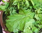 सरसों,मेथी,पालक,बथुआ का साग (Sarson,methi palak bathua ka saag recipe in Hindi) रेसिपी चरण 1 फोटो