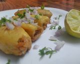 मिरचीची भजी (mirchi bhaji recipe in marathi) रेसिपी स्टेप 4 फोटो 